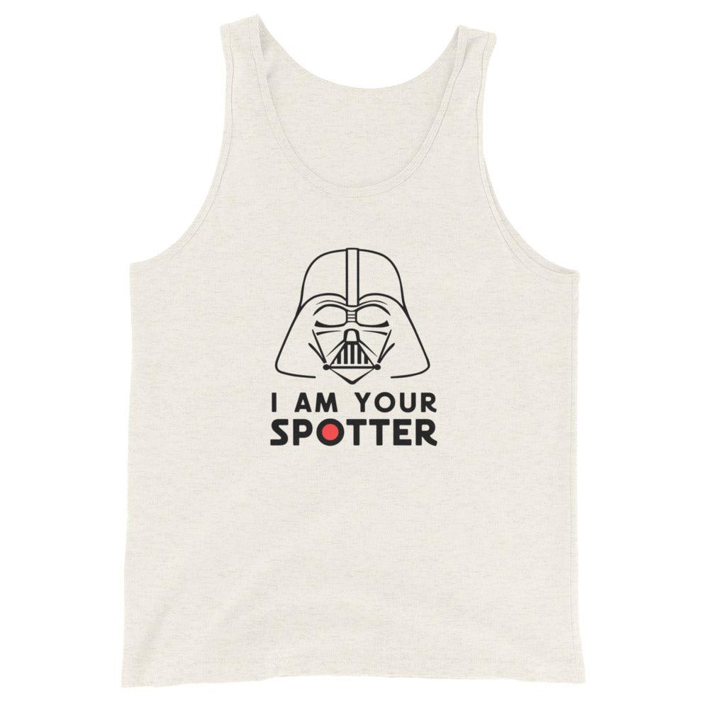 I Am Your Spotter Tank Top - Dyno Sky