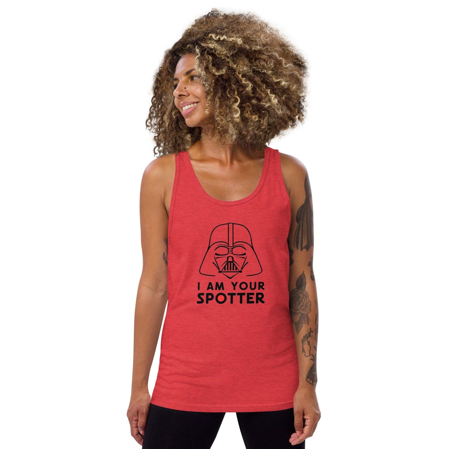 I Am Your Spotter Tank Top - Dyno Sky