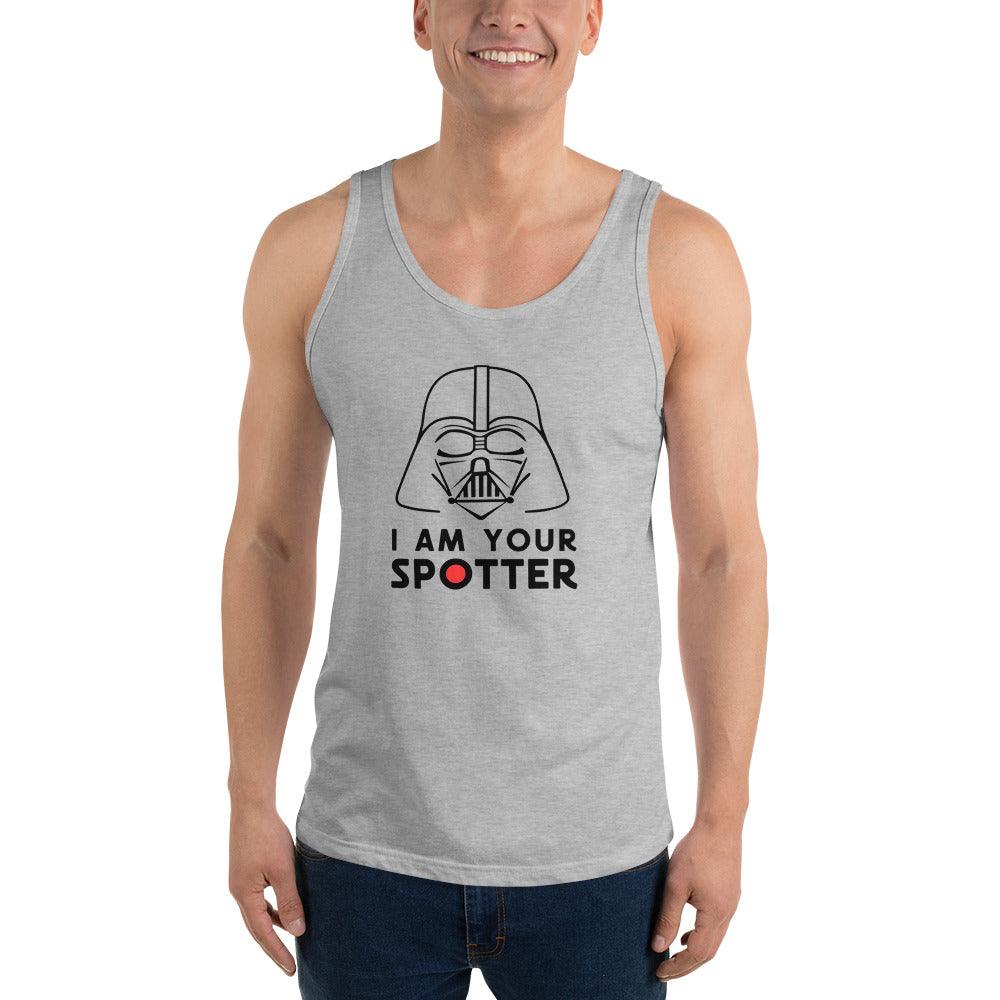 I Am Your Spotter Tank Top - Dyno Sky