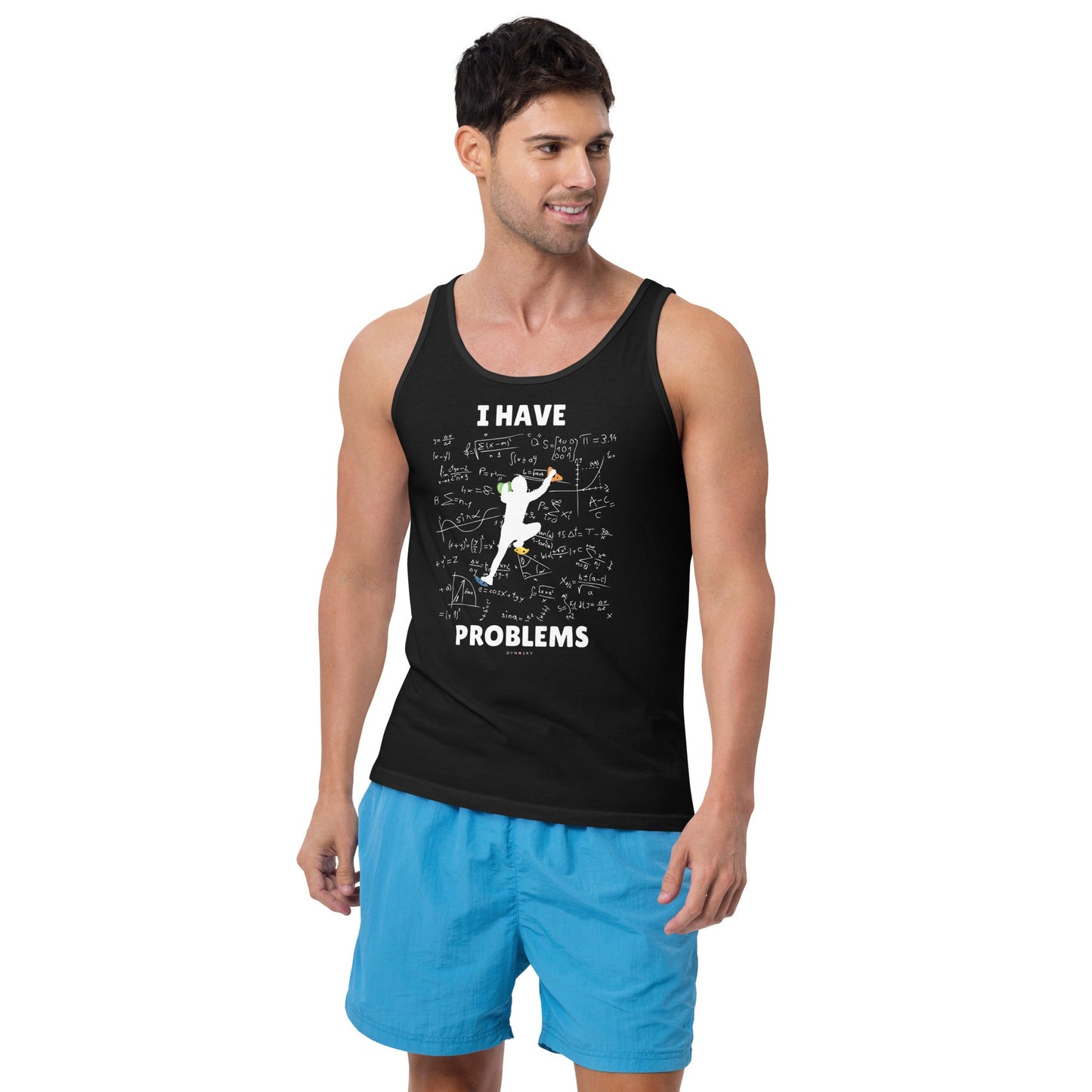 I Have Climbing Problems Tank Top - Dyno Sky