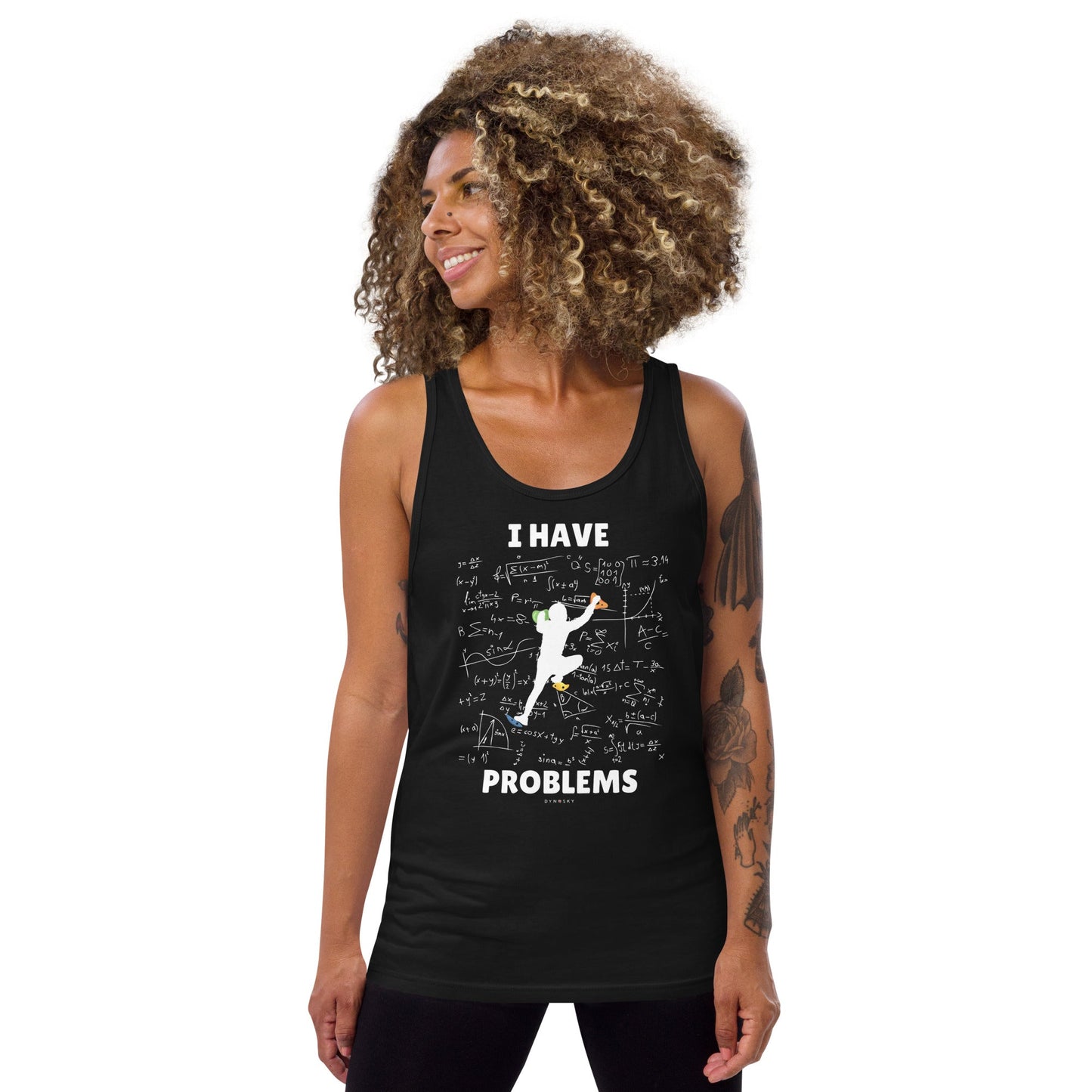 I Have Climbing Problems Tank Top - Dyno Sky