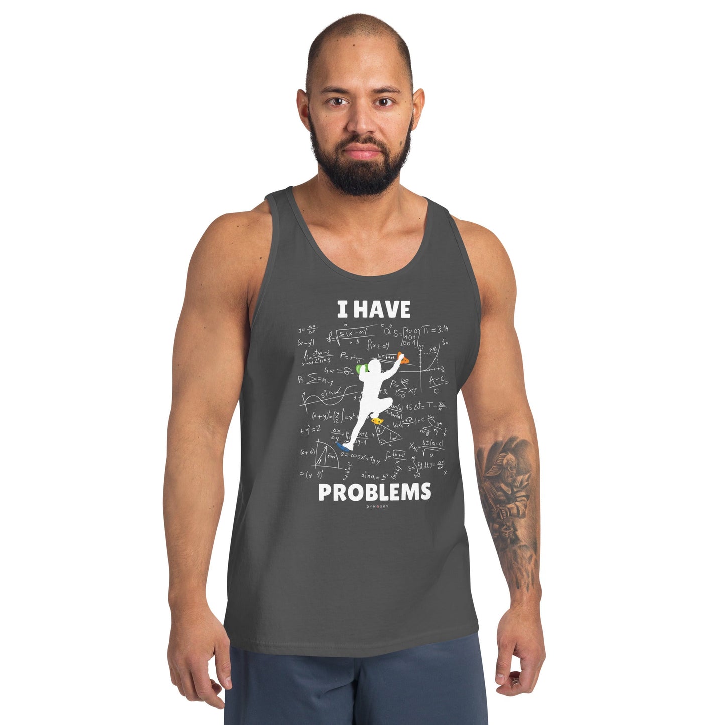 I Have Climbing Problems Tank Top - Dyno Sky