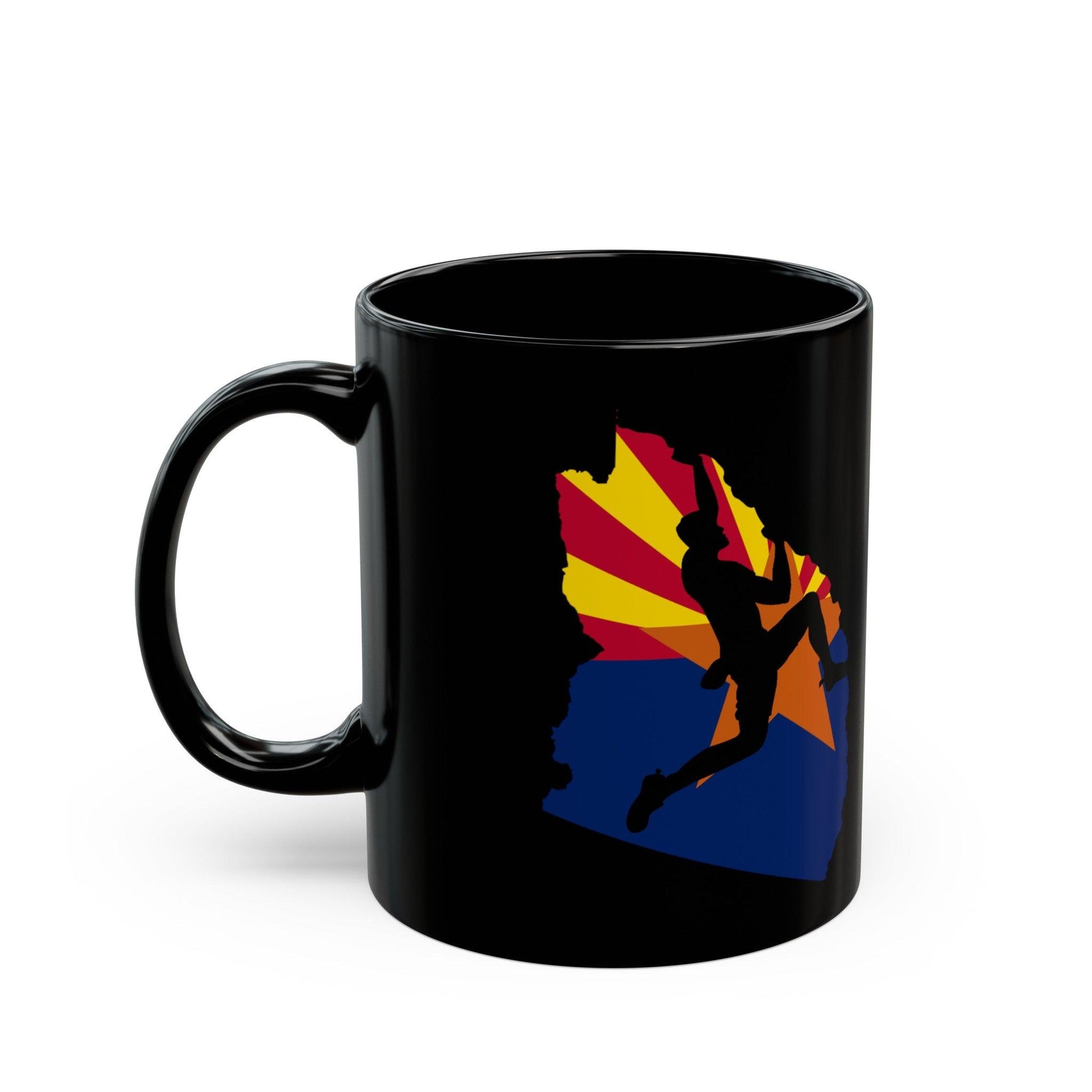 Kokopelli Climbing Adventure Mug - Dyno Sky