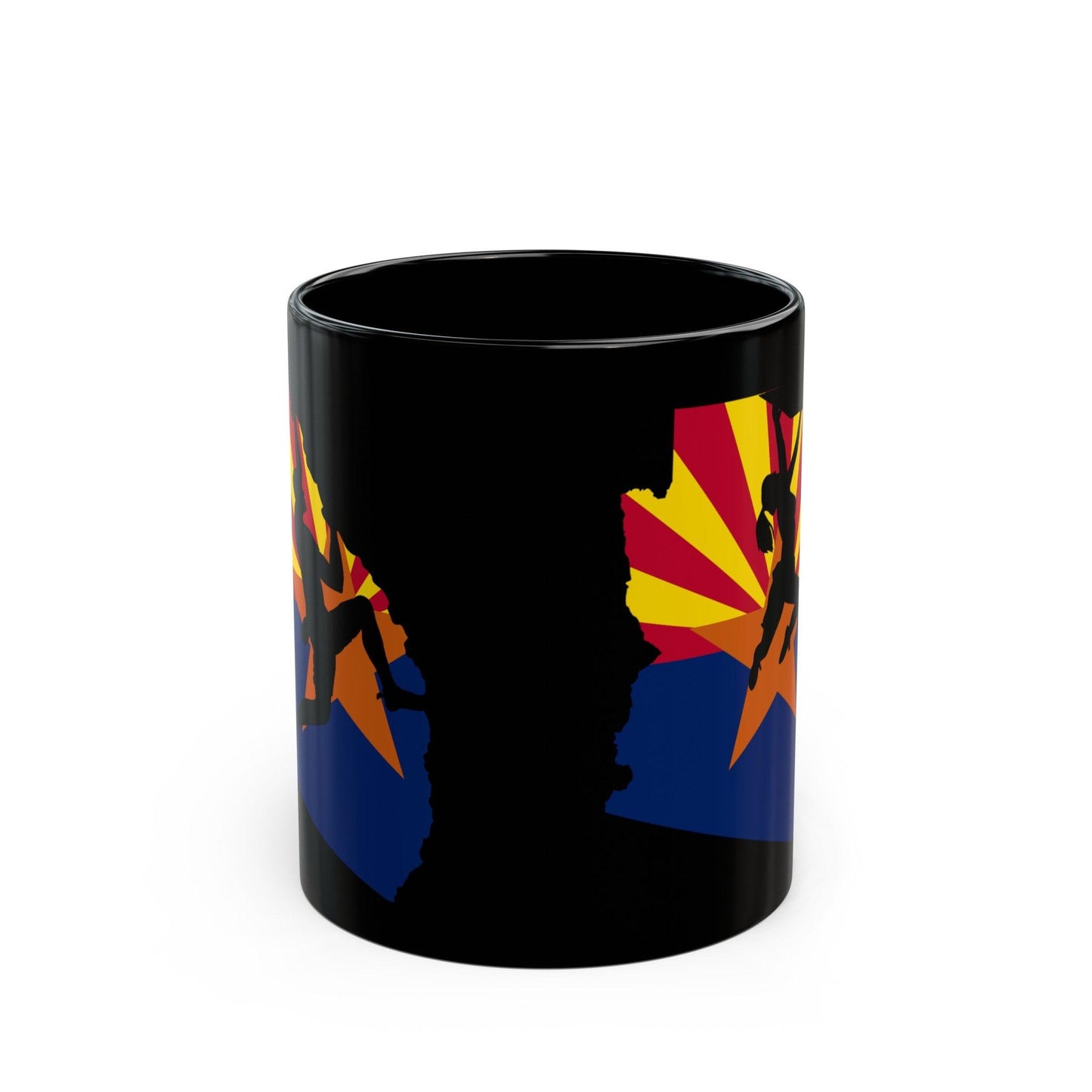 Kokopelli Climbing Adventure Mug - Dyno Sky