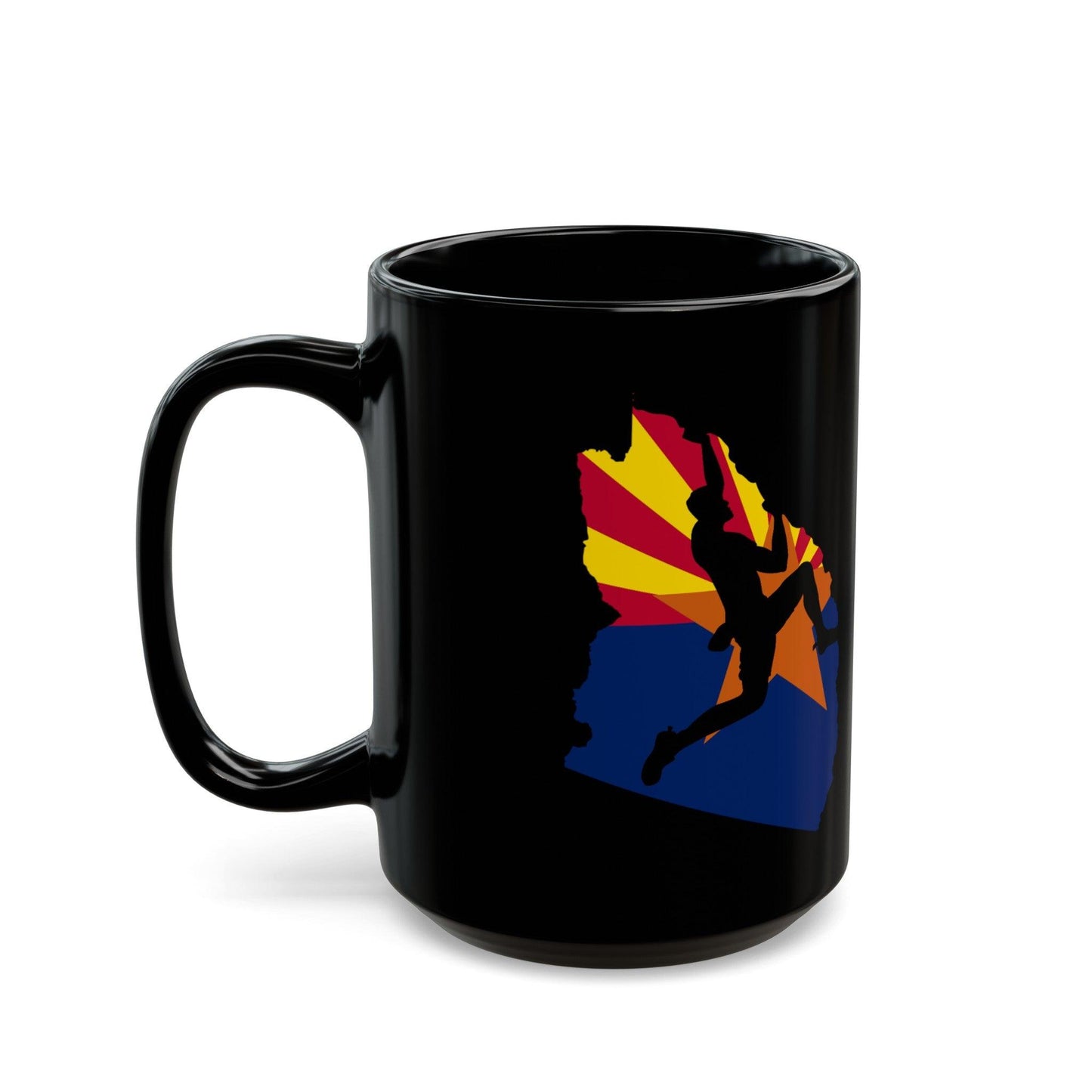 Kokopelli Climbing Adventure Mug - Dyno Sky