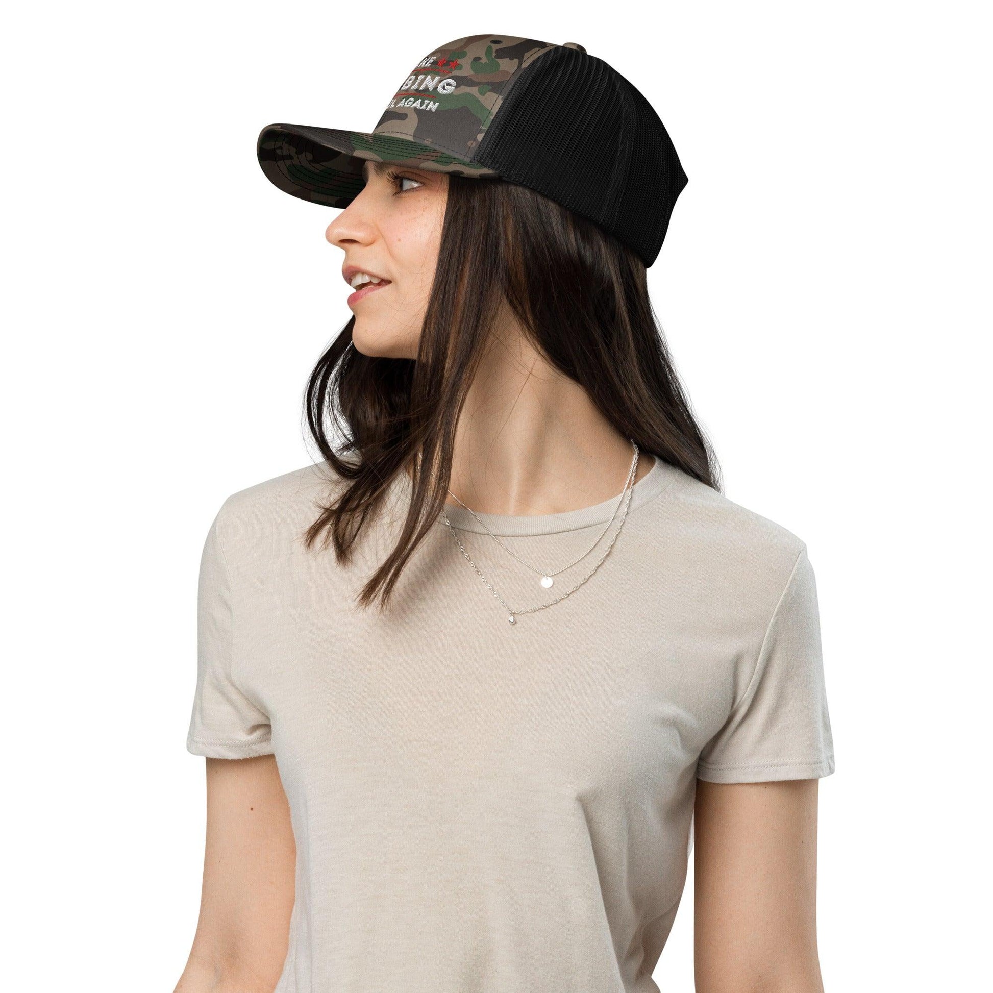 Make Climbing Grateful Again Camo Hat - Dyno Sky