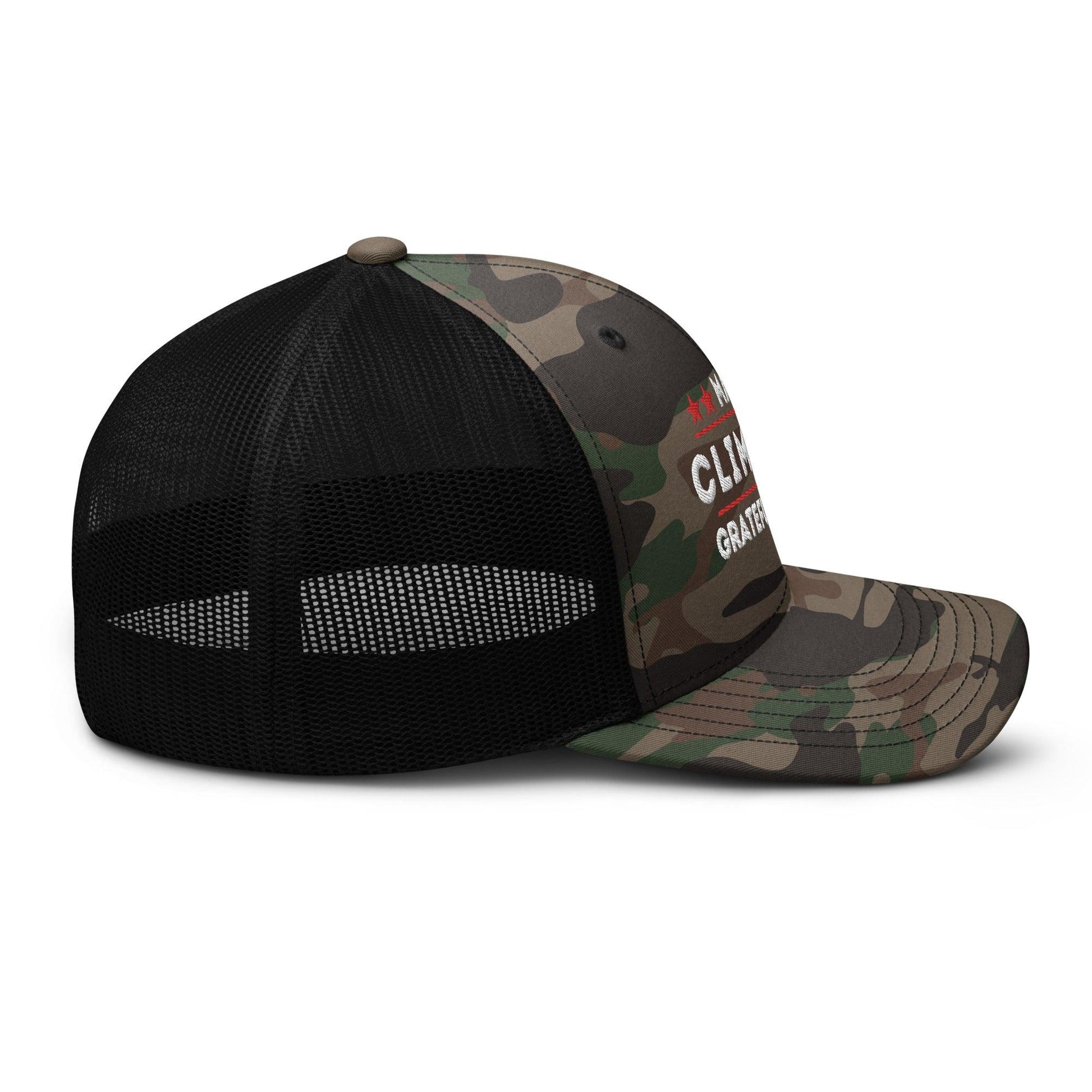 Make Climbing Grateful Again Camo Hat - Dyno Sky