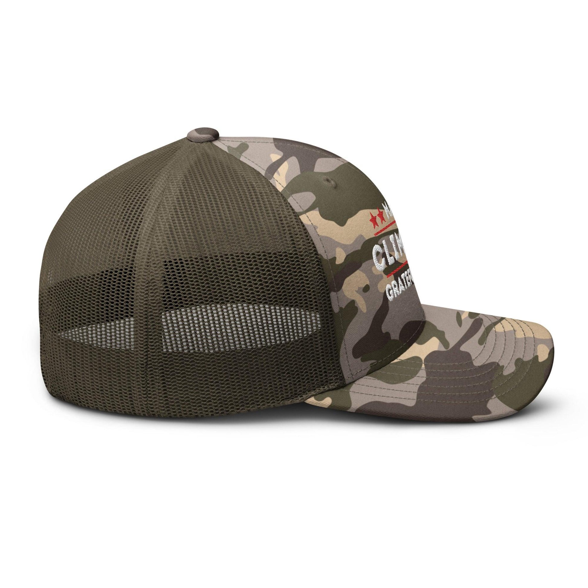 Make Climbing Grateful Again Camo Hat - Dyno Sky