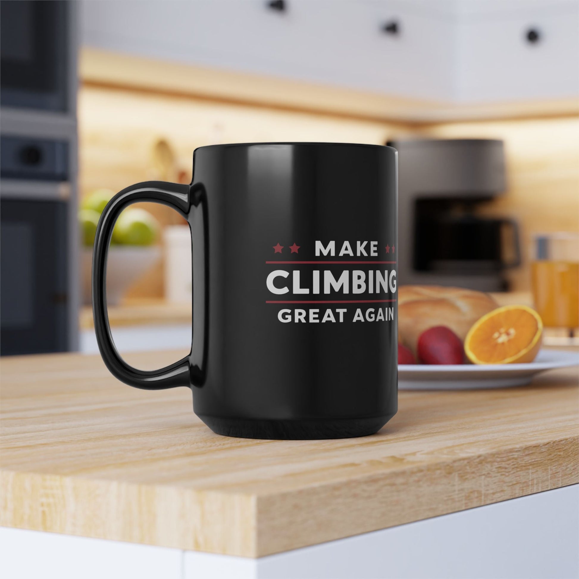 Make Climbing Great Again Mug - Dyno Sky