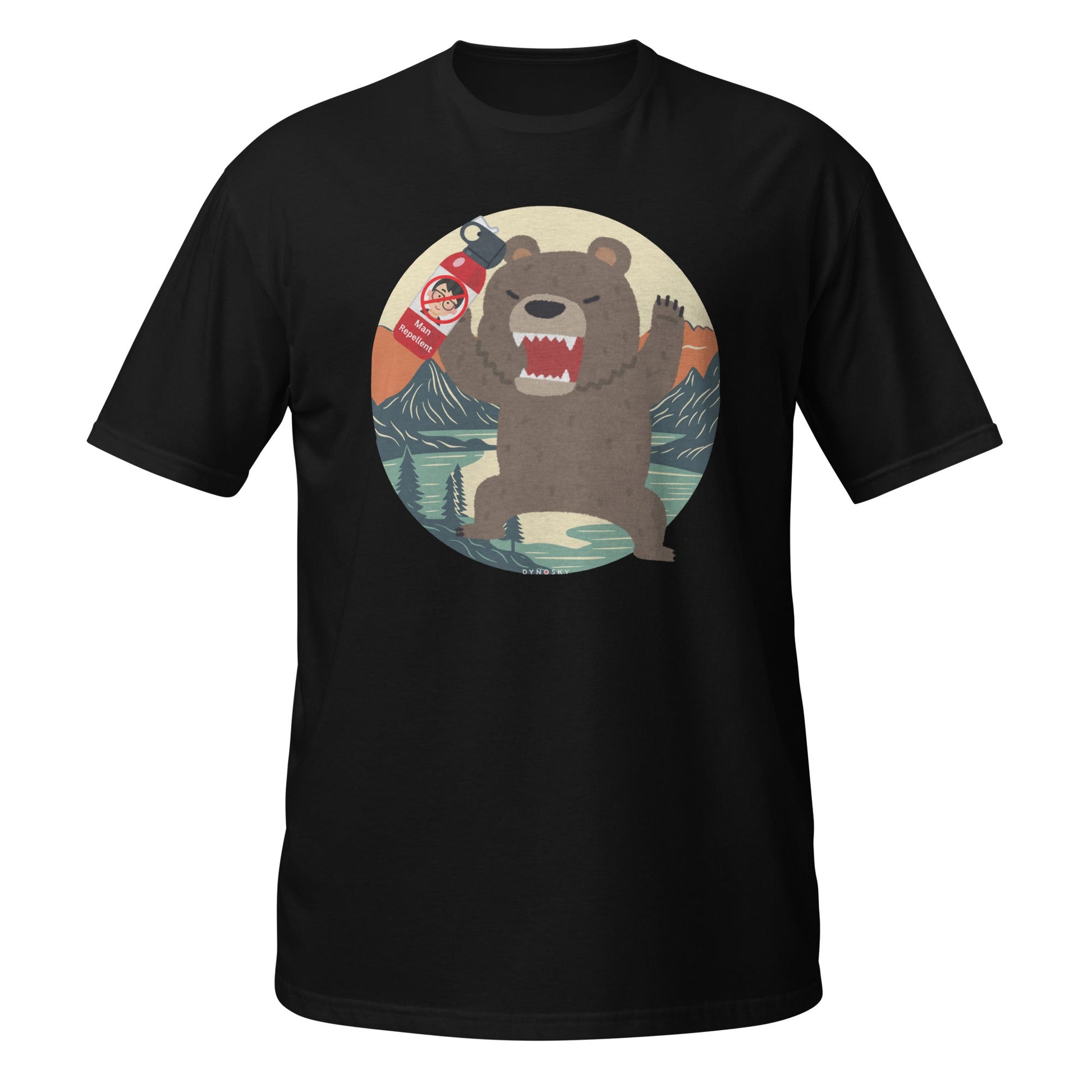 Man Repellent Angry Bear Shirt - Dyno Sky