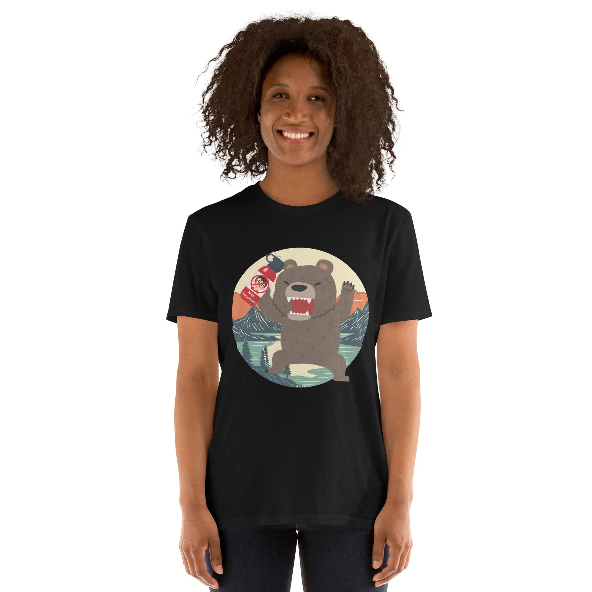 Man Repellent Angry Bear Shirt - Dyno Sky