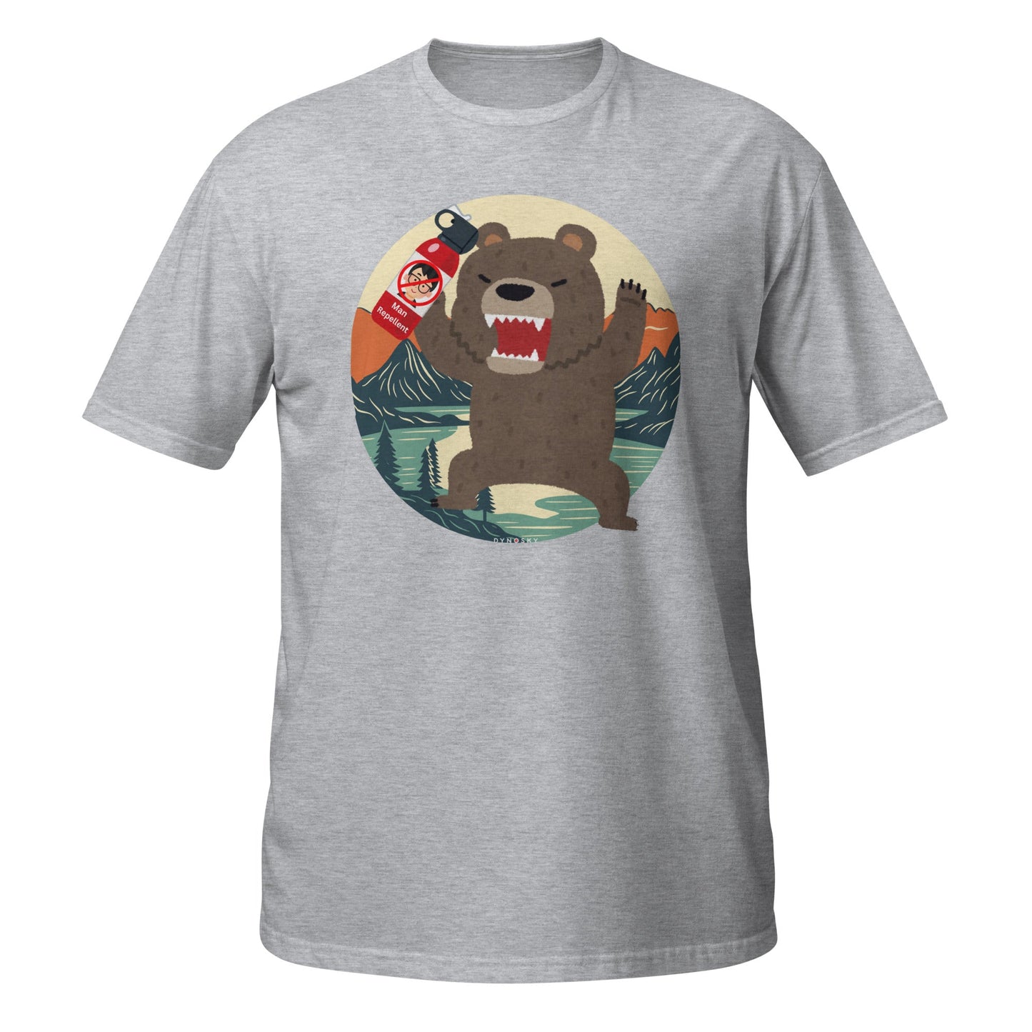 Man Repellent Angry Bear Shirt - Dyno Sky