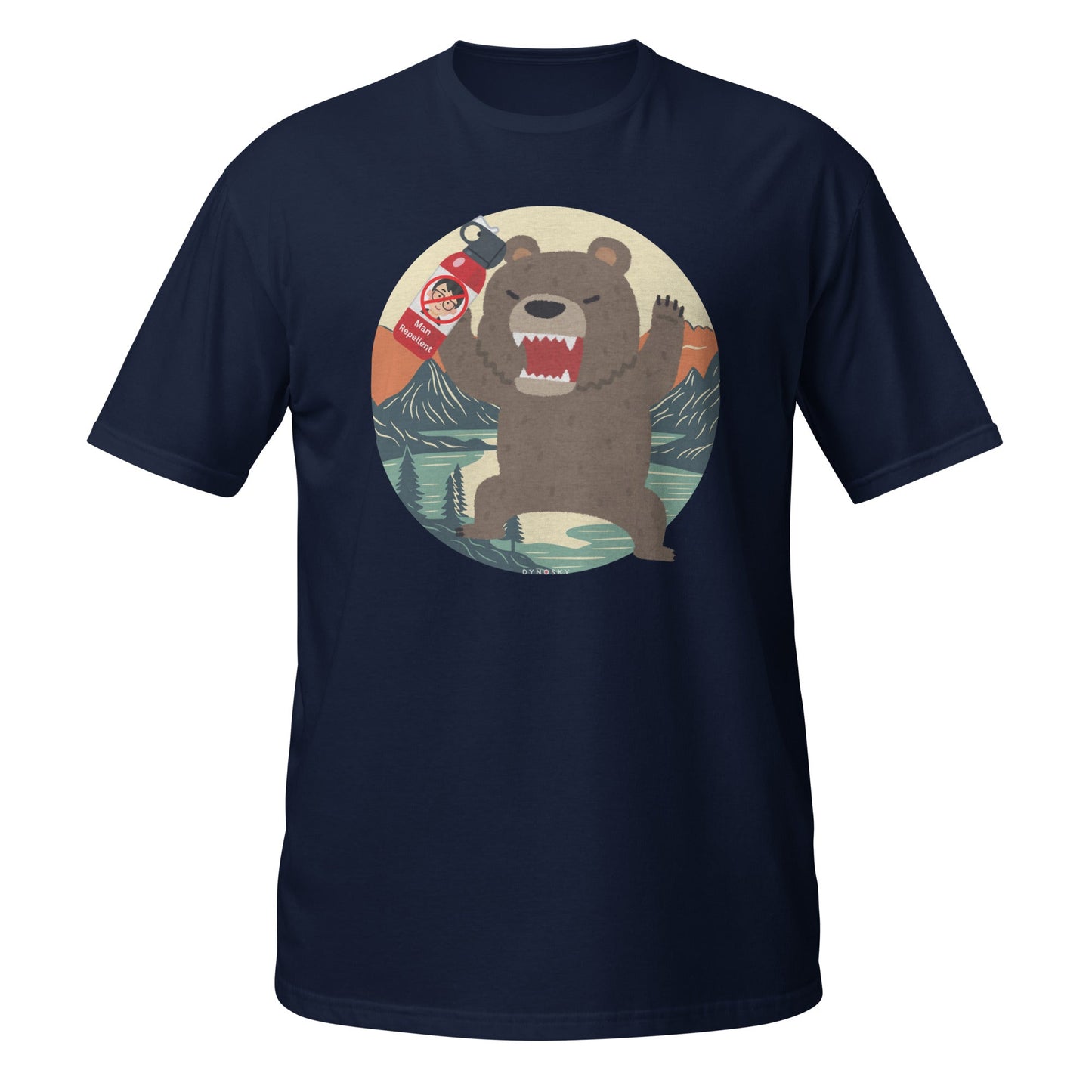 Man Repellent Angry Bear Shirt - Dyno Sky