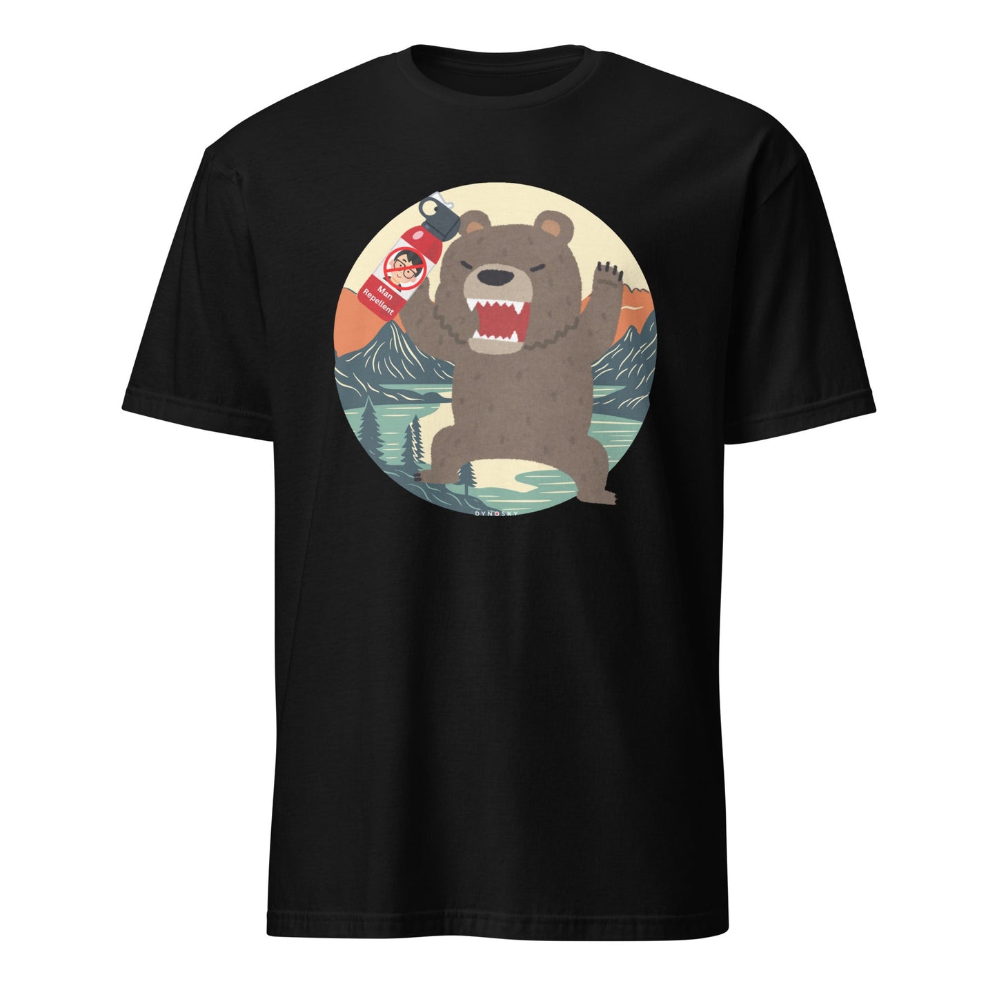 Man Repellent Angry Bear Shirt - Dyno Sky