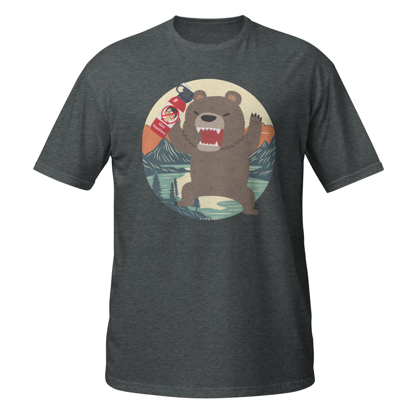 Man Repellent Angry Bear Shirt - Dyno Sky