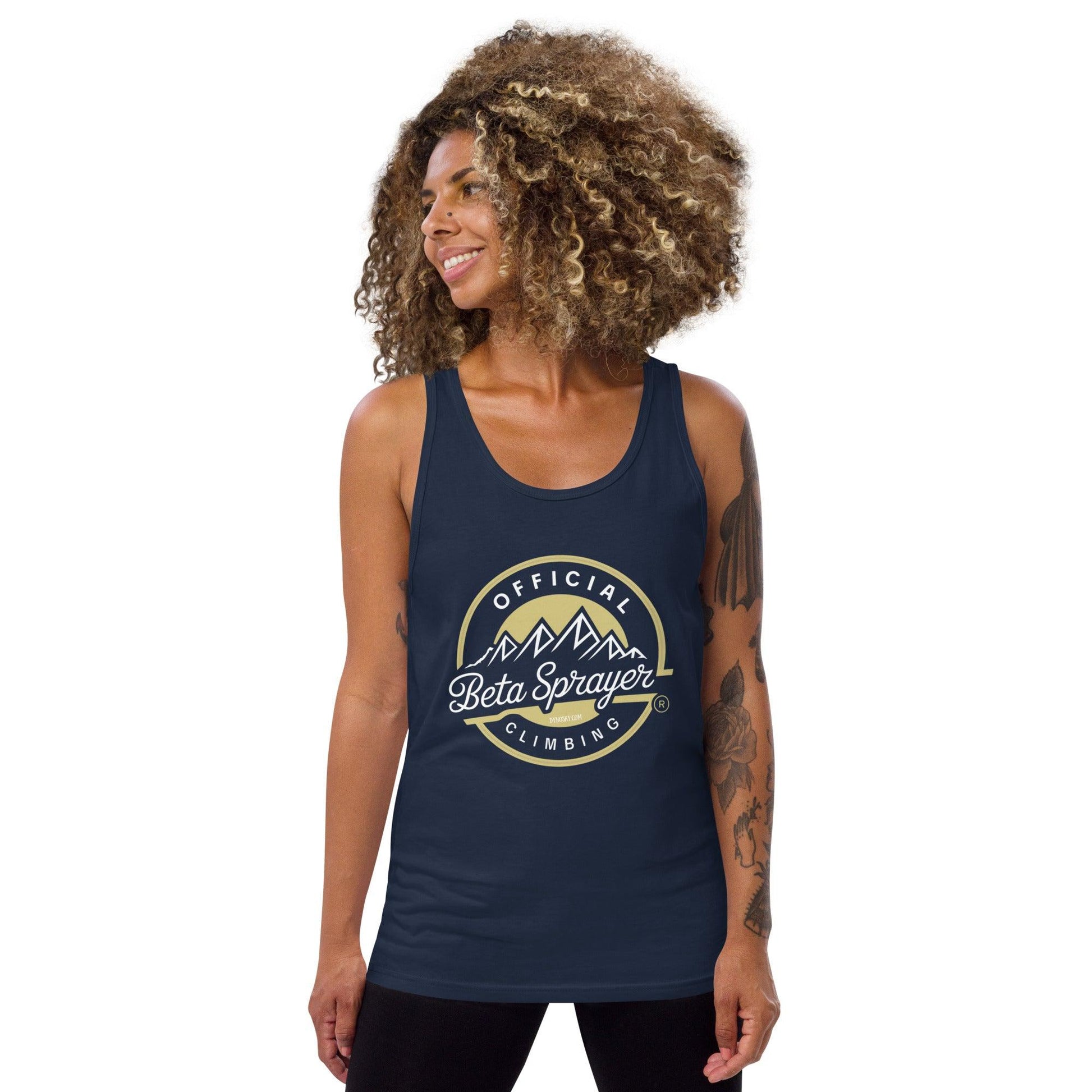 Official Beta Sprayer Tank Top - Dyno Sky