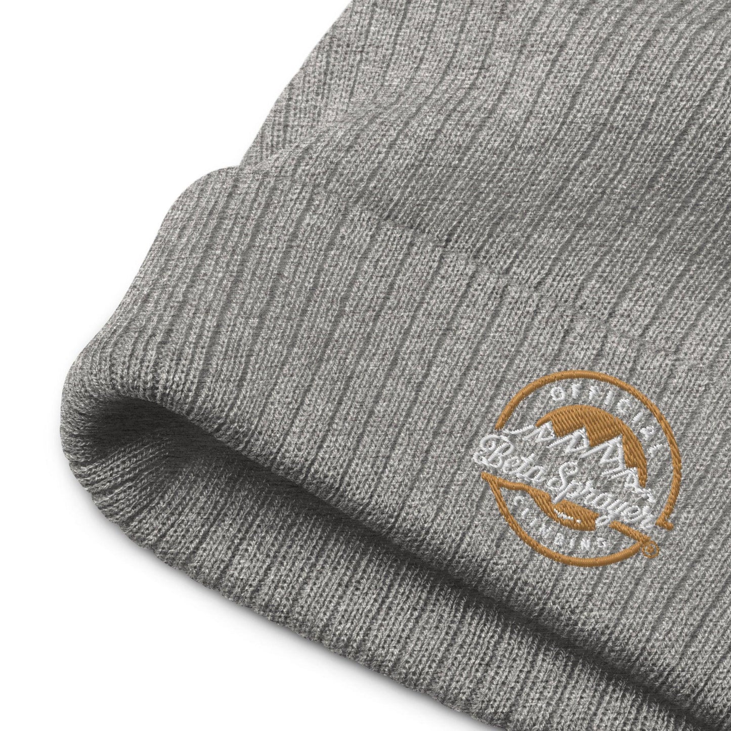 Recycled Beta Sprayer Climber Beanie - Dyno Sky