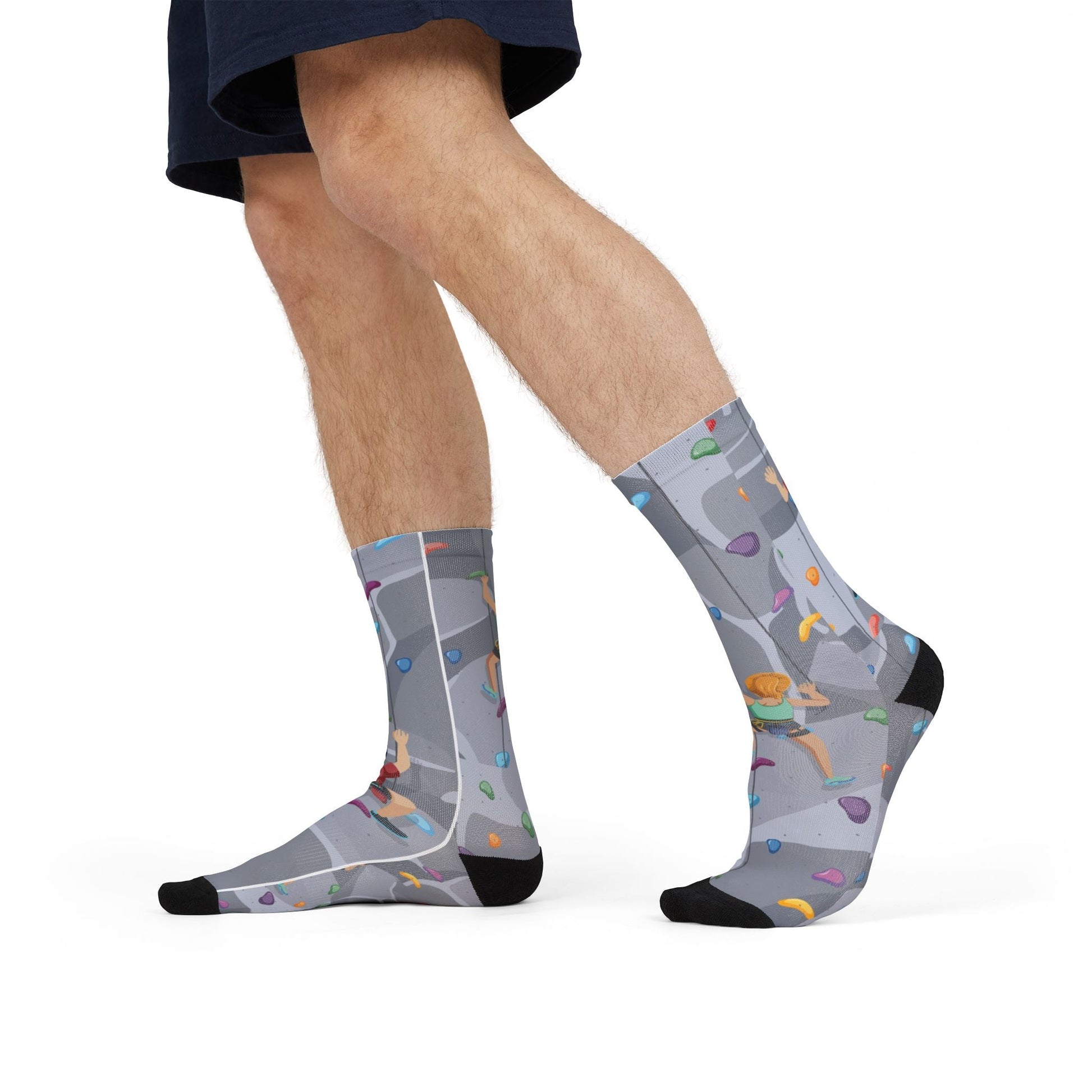 Sublimation Crew Socks - Dyno Sky