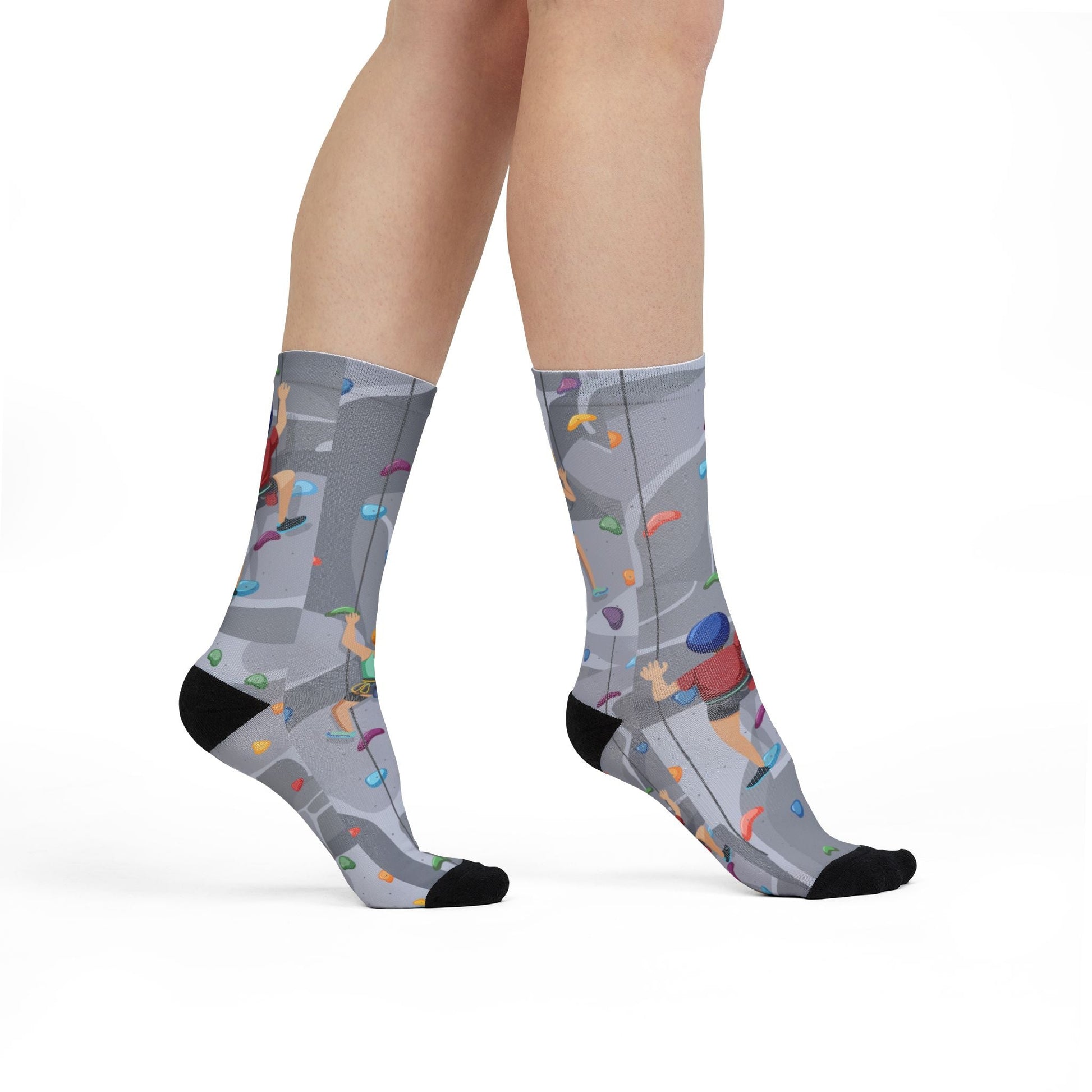 Sublimation Crew Socks - Dyno Sky