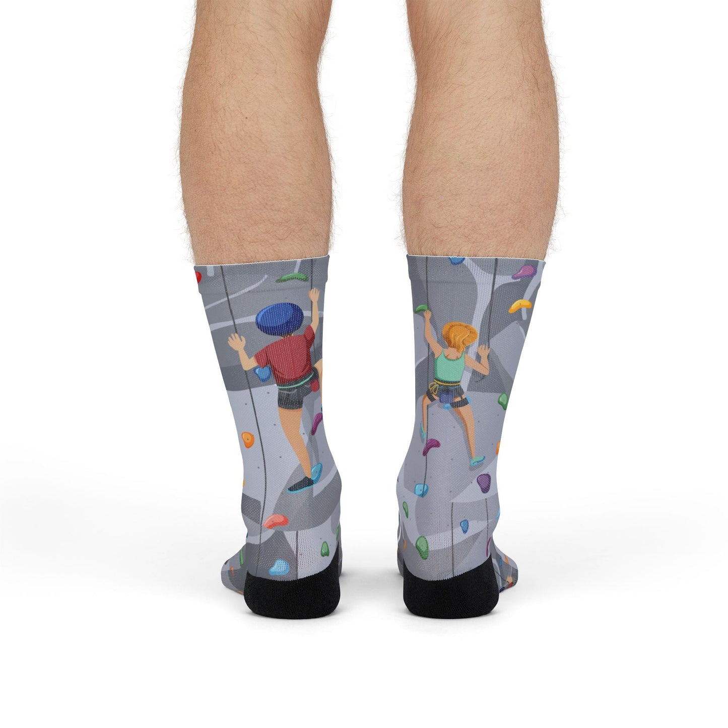 Sublimation Crew Socks - Dyno Sky